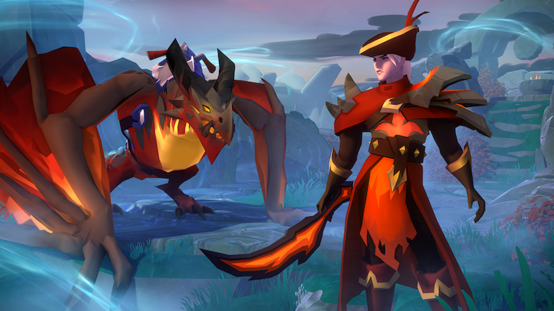 Firewing Drake mount and Dragonslayer armour